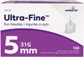 EMBECTA ULTRA-FINE Pen Nadel 31G 0.25x5mm, 105 Stück