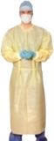 EVERCARE blouse protection XL 145cm jaune, 5 pièces