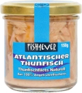Fish4ever Atlantisches Thunfischfilets naturell Wildfang, 150 g