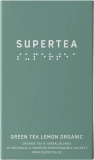 SUPERTEA Green Tea Lemon Organic Beutel, 20 Stück