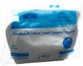 GRIBI gants en plastique 280mm femmes transparent structuré non stérile, 100 pièces
