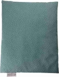 Herzzucker Traubenkern-Kissen 26x21cm Punkte Salbei