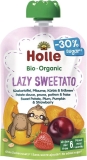 Holle Lazy Sweetato Pouchy Süsskartoffel Pflaume Kürbis Erdbeere Hafer, 100 g
