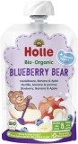 Holle Blueberry Bear Pouchy Heidelbeer Apfel Banane Joghurt, 85 g