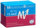 MAGNESIUM BIOMED Brausetabletten, 40 Stück