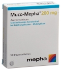 MUCO Mepha Brausetabl 200 mg Fl 30 Stk