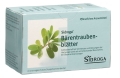 Sidroga feuilles de raisin d'ours, 20 x 2 g