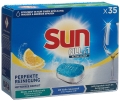 SUN All-in-1 Active Clean tabs Lemon, 35 pièces