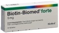 BIOTIN Biomed forte Tabletten 5mg, 30 Stück