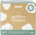 LES PETITES CHOSES Tampons super Bio, 18 Stück