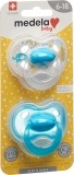 Medela Baby Schnuller Original 6-18 Boy Duo