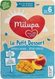 Milupa Le Petit Dessert Mango Pfirsich, 6 x 55 g