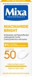 MIXA Niacinamide Bright Creme LSF50 trockene Haut, 50 ml