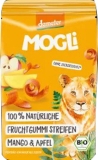 Mogli Bio Demeter Fruchtstreifen Mango mit Apfel, 25 g