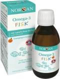 Norsan Omega-3 Fisk huile, 150 ml