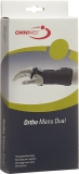 OMNIMED ortho manu dual band poign S noir