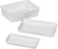SEMADENI Kunststofftablett 19x15x4cm Melamin weiss