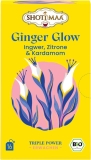 Shoti Maa Ginger Glow Tee Ingwer Zitrone und Kardamom, 16 Beutel 