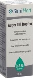 SIMIMED Augen Gel Tropfen 0.3% Hyaluron, 10 ml