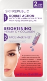 SKIN REPUBLIC 2 Step Brigh Vit C+Collag Mask 25 ml