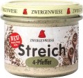 Zwergenwiese Pâte à tartiner bio aux 4 poivres, 180 g