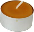 Kerzenfarm Bienenwachskerze, Teelicht mit Aluhülle, 1 Stück