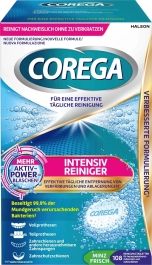 COREGA COREGA Intensiv Reiniger Tabs, 108 Stück