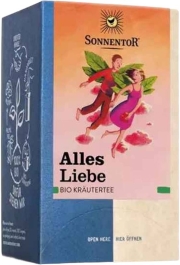 SONNENTOR SONNENTOR Alles Liebe Kräutertee 18 Doppelkammerbeutel