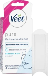 Veet Veet Kaltwachsstreifen Gesicht sensible Haut