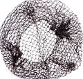 HERBA Haarnetze, schwarz, 3 Stk