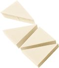 HERBA Make-up Schwämmchen Keil weiss 4 Stk.