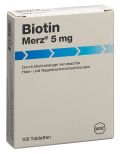 BIOTIN Merz Tabletten 5mg, 100 Stück