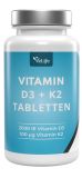 VELIFE Vitamin D3 + K2 Tabletten teilbar, 120 Stück