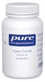 PURE extrait de gingembre capsules, 60 pièces