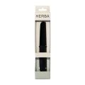 HERBA Frisierkamm handgesägt Acetat schwarz, 18 cm