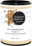 Kräuterlokal Moutarde jaune semences Bio entières, 80 g