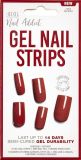 Ardell Nail Addict Gel Strips Pure Paprika, 16 pièces