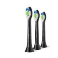 PHILIPS Sonicare W2 Optimal White schwarz, 3 Stück