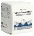 LIVSANE Compresses de gaze 10x10cm non stériles, 100 pièces