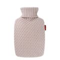 Frosch Bouillotte PVC Plant 1.8l avec housse tricot bio sable