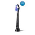 PHILIPS Sonicare Sensitive Bürstenkopf schwarz, 8 Stück
