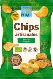 Pural Chips de pommes de terre romarin & fleur de sel, 120 g