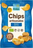 Pural Chips de pommes de terre au sel de mer, 120 g