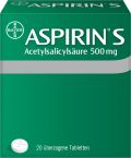 ASPIRIN S Tabletten 500mg, 20 Stück