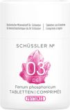 PHYTOMED SCHÜSSLER No3 ferrum phos comprimés 6 D 100 g