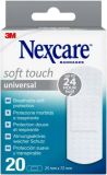3M NEXCARE Soft Touch universal Pflaster 25x72mm, 20 Stück