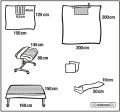 FOLIODRAPE Protect Plus HNO-/ MKG Set ll ohne Krepp, 8 Stück