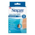 3M NEXCARE Aqua Clear Maxi waterproof 59x88mm, 5 Stück