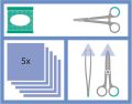 IVF MedSet Naht-Set No 12 990604 steril