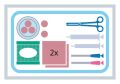 MEDISET Set Universal 480231, 1 pièce